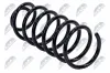 Fahrwerksfeder Vorderachse NTY ASZ-VW-059 Bild Fahrwerksfeder Vorderachse NTY ASZ-VW-059