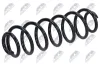 Fahrwerksfeder Hinterachse NTY ASZ-VW-061 Bild Fahrwerksfeder Hinterachse NTY ASZ-VW-061