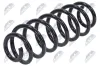 Fahrwerksfeder Hinterachse NTY ASZ-VW-065 Bild Fahrwerksfeder Hinterachse NTY ASZ-VW-065