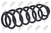 Fahrwerksfeder Hinterachse NTY ASZ-VW-066 Bild Fahrwerksfeder Hinterachse NTY ASZ-VW-066