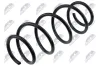 Fahrwerksfeder Vorderachse NTY ASZ-VW-068 Bild Fahrwerksfeder Vorderachse NTY ASZ-VW-068