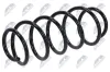 Fahrwerksfeder Vorderachse NTY ASZ-VW-069