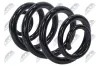 Fahrwerksfeder Hinterachse NTY ASZ-VW-078 Bild Fahrwerksfeder Hinterachse NTY ASZ-VW-078