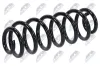 Fahrwerksfeder Hinterachse NTY ASZ-VW-084 Bild Fahrwerksfeder Hinterachse NTY ASZ-VW-084