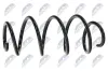 Fahrwerksfeder Vorderachse NTY ASZ-VW-085 Bild Fahrwerksfeder Vorderachse NTY ASZ-VW-085