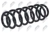 Fahrwerksfeder Hinterachse NTY ASZ-VW-088 Bild Fahrwerksfeder Hinterachse NTY ASZ-VW-088