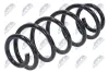 Fahrwerksfeder Vorderachse NTY ASZ-VW-089