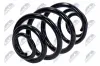 Fahrwerksfeder Hinterachse NTY ASZ-VW-090 Bild Fahrwerksfeder Hinterachse NTY ASZ-VW-090