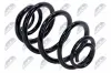 Fahrwerksfeder Hinterachse NTY ASZ-VW-090 Bild Fahrwerksfeder Hinterachse NTY ASZ-VW-090