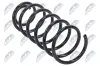 Fahrwerksfeder Vorderachse NTY ASZ-VW-091 Bild Fahrwerksfeder Vorderachse NTY ASZ-VW-091