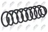 Fahrwerksfeder Hinterachse NTY ASZ-VW-092 Bild Fahrwerksfeder Hinterachse NTY ASZ-VW-092