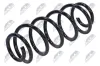 Fahrwerksfeder Vorderachse NTY ASZ-VW-093 Bild Fahrwerksfeder Vorderachse NTY ASZ-VW-093