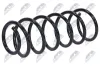 Fahrwerksfeder Vorderachse NTY ASZ-VW-103 Bild Fahrwerksfeder Vorderachse NTY ASZ-VW-103
