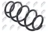Fahrwerksfeder Vorderachse NTY ASZ-VW-109 Bild Fahrwerksfeder Vorderachse NTY ASZ-VW-109