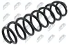 Fahrwerksfeder Hinterachse links Hinterachse rechts NTY ASZ-WW-025