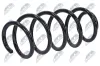 Fahrwerksfeder Vorderachse NTY ASZ-WW-037