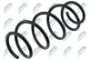 Fahrwerksfeder Vorderachse NTY ASZ-WW-068