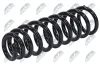 Fahrwerksfeder Vorderachse NTY ASZ-WW-081