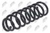 Fahrwerksfeder Hinterachse links Hinterachse rechts NTY ASZ-WW-082