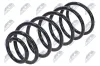 Fahrwerksfeder Vorderachse NTY ASZ-WW-091