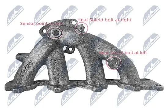 Krümmer, Abgasanlage NTY BKW-DW-001 Bild Krümmer, Abgasanlage NTY BKW-DW-001