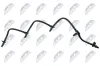 Schlauch, Leckkraftstoff NTY BPP-CT-033 Bild Schlauch, Leckkraftstoff NTY BPP-CT-033