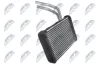 Wärmetauscher, Innenraumheizung NTY CNG-CH-004 Bild Wärmetauscher, Innenraumheizung NTY CNG-CH-004