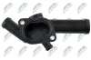 Kühlmittelflansch Zylinderkopf getriebeseitig NTY CTM-VW-016 Bild Kühlmittelflansch Zylinderkopf getriebeseitig NTY CTM-VW-016