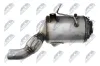 Ruß-/Partikelfilter, Abgasanlage vorne vorne Mitte Mitte NTY DPF-BM-003 Bild Ruß-/Partikelfilter, Abgasanlage vorne vorne Mitte Mitte NTY DPF-BM-003