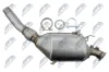 Ruß-/Partikelfilter, Abgasanlage NTY DPF-BM-011 Bild Ruß-/Partikelfilter, Abgasanlage NTY DPF-BM-011