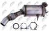 Ruß-/Partikelfilter, Abgasanlage NTY DPF-BM-015 Bild Ruß-/Partikelfilter, Abgasanlage NTY DPF-BM-015
