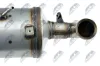 Ruß-/Partikelfilter, Abgasanlage vorne vorne NTY DPF-FR-000 Bild Ruß-/Partikelfilter, Abgasanlage vorne vorne NTY DPF-FR-000