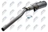 Ruß-/Partikelfilter, Abgasanlage NTY DPF-ME-017 Bild Ruß-/Partikelfilter, Abgasanlage NTY DPF-ME-017