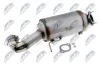 Ru&szlig;-/Partikelfilter, Abgasanlage vorne NTY DPF-PL-000