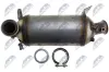 Ruß-/Partikelfilter, Abgasanlage NTY DPF-VW-005 Bild Ruß-/Partikelfilter, Abgasanlage NTY DPF-VW-005