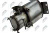 Ruß-/Partikelfilter, Abgasanlage NTY DPF-VW-006 Bild Ruß-/Partikelfilter, Abgasanlage NTY DPF-VW-006