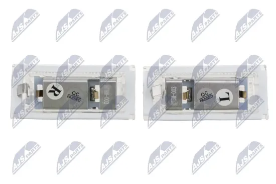 Kennzeichenleuchte beidseitig NTY ELP-BM-003 Bild Kennzeichenleuchte beidseitig NTY ELP-BM-003