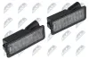 Kennzeichenleuchte beidseitig NTY ELP-WW-038 Bild Kennzeichenleuchte beidseitig NTY ELP-WW-038
