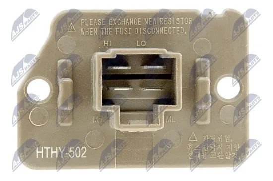 Widerstand, Innenraumgebläse NTY ERD-HY-502 Bild Widerstand, Innenraumgebläse NTY ERD-HY-502