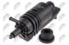 Waschwasserpumpe, Scheibenreinigung 12 V vorne NTY ESP-AU-001