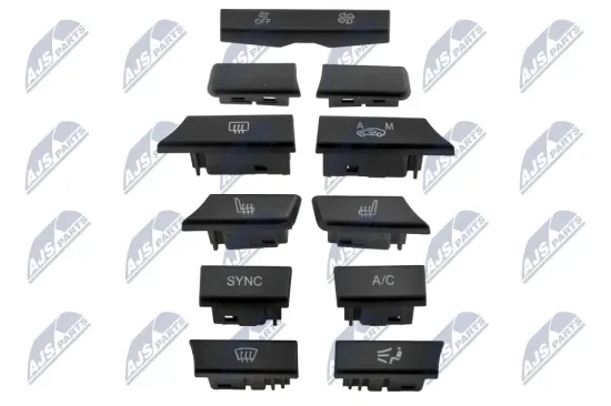 Bedienelement, Heizung/Lüftung NTY EWS-BM-096 Bild Bedienelement, Heizung/Lüftung NTY EWS-BM-096