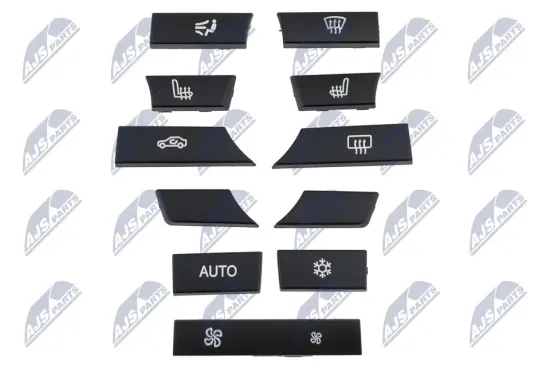 Bedienelement, Heizung/Lüftung Mitte NTY EWS-BM-102 Bild Bedienelement, Heizung/Lüftung Mitte NTY EWS-BM-102