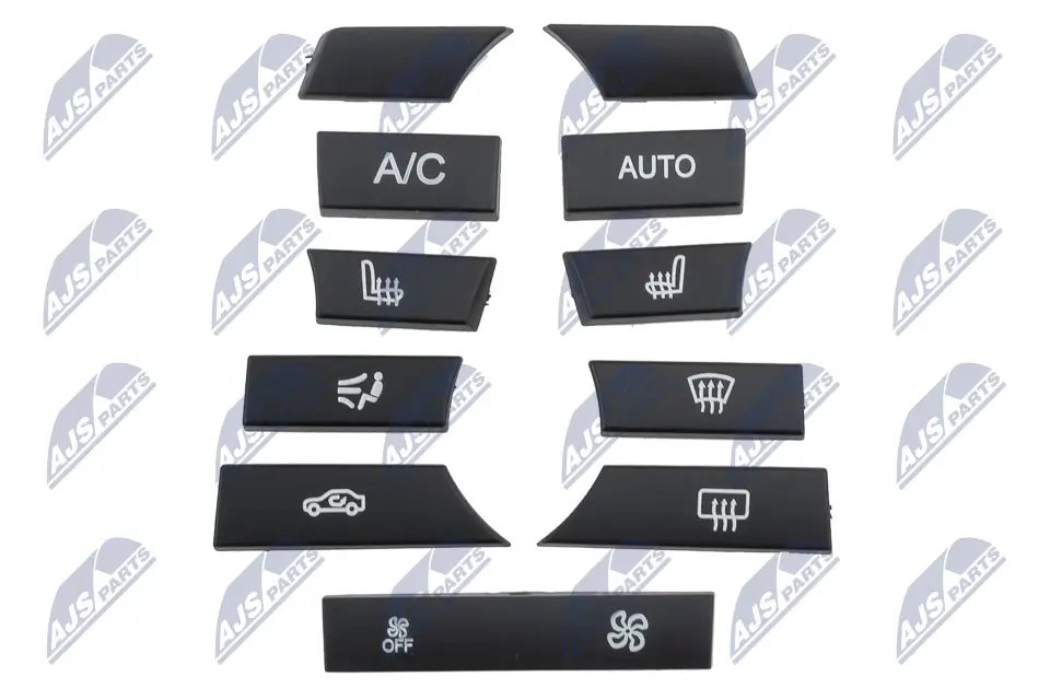 Bedienelement, Heizung/Lüftung Mitte NTY EWS-BM-104