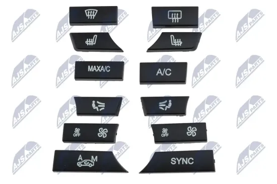 Bedienelement, Heizung/Lüftung Mitte NTY EWS-BM-109 Bild Bedienelement, Heizung/Lüftung Mitte NTY EWS-BM-109