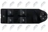 Schalter, Fensterheber fahrerseitig vorne links NTY EWS-BM-172 Bild Schalter, Fensterheber fahrerseitig vorne links NTY EWS-BM-172