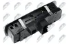 Schalter, Fensterheber 12 V fahrerseitig NTY EWS-CH-005 Bild Schalter, Fensterheber 12 V fahrerseitig NTY EWS-CH-005