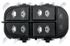 Schalter, Fensterheber 12 V vorne links NTY EWS-FR-019 Bild Schalter, Fensterheber 12 V vorne links NTY EWS-FR-019