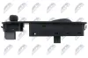Schalter, Fensterheber fahrerseitig NTY EWS-FT-047 Bild Schalter, Fensterheber fahrerseitig NTY EWS-FT-047