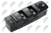 Schalter, Fensterheber 12 V vorne links NTY EWS-ME-017