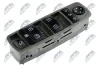 Schalter, Fensterheber 12 V vorne links NTY EWS-ME-040